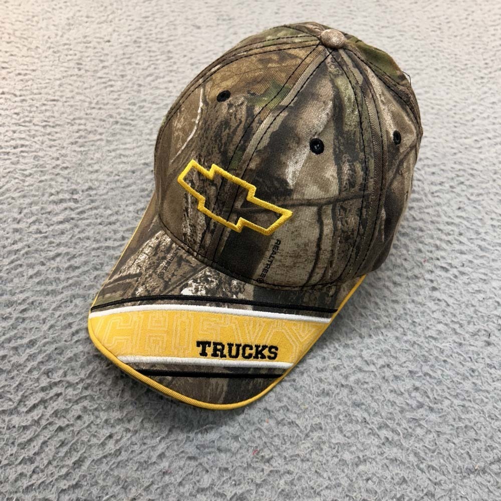 Chevy Trucks Hat Men Baseball Cap One Size Paramont Red Neck Hat Camo
